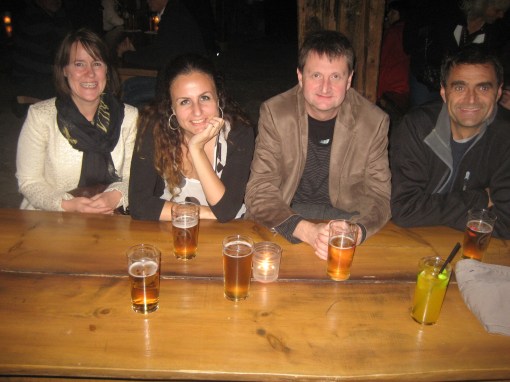 Sonja, Irina, Jahn og Terje