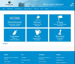 nye websider for Tonjer Media 