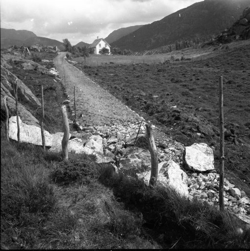 Fra veiarbeidet dengang...